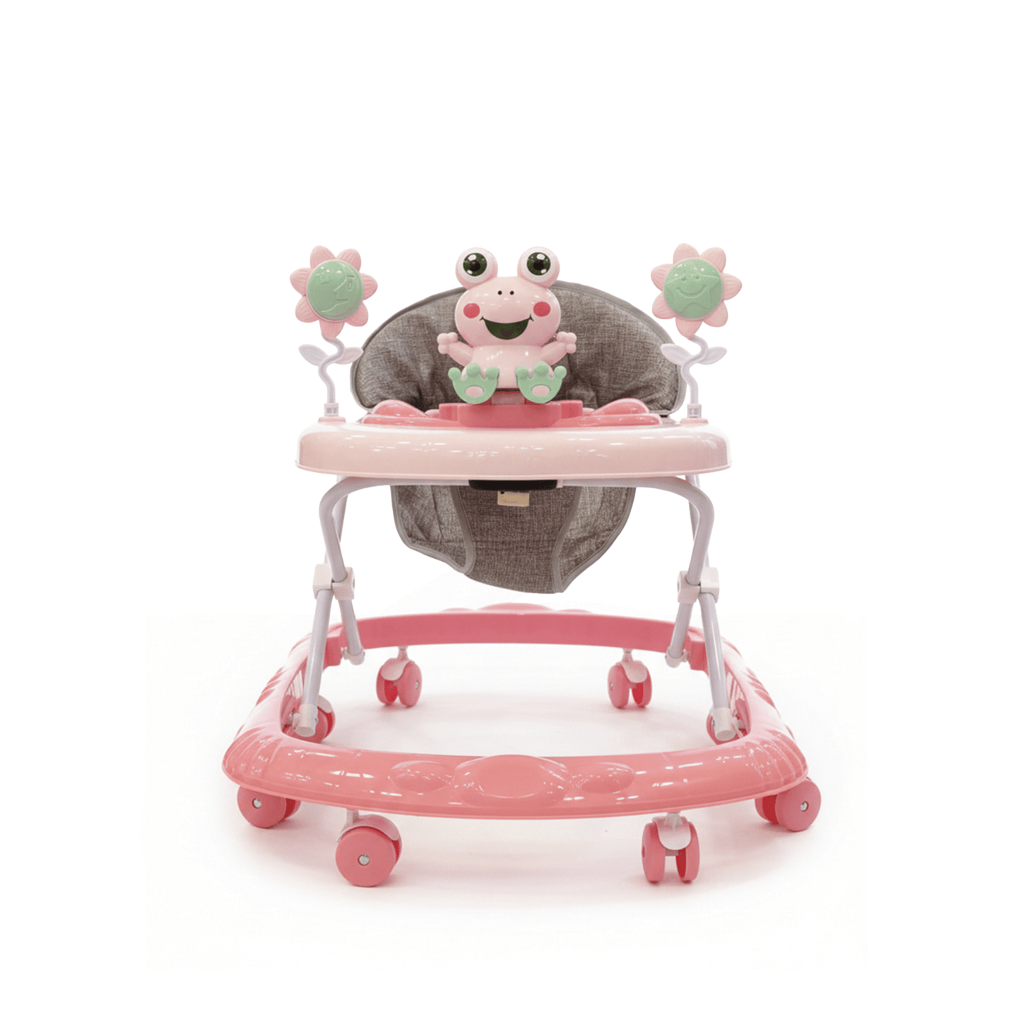 Musical Baby Walker – Flower & Frog Design