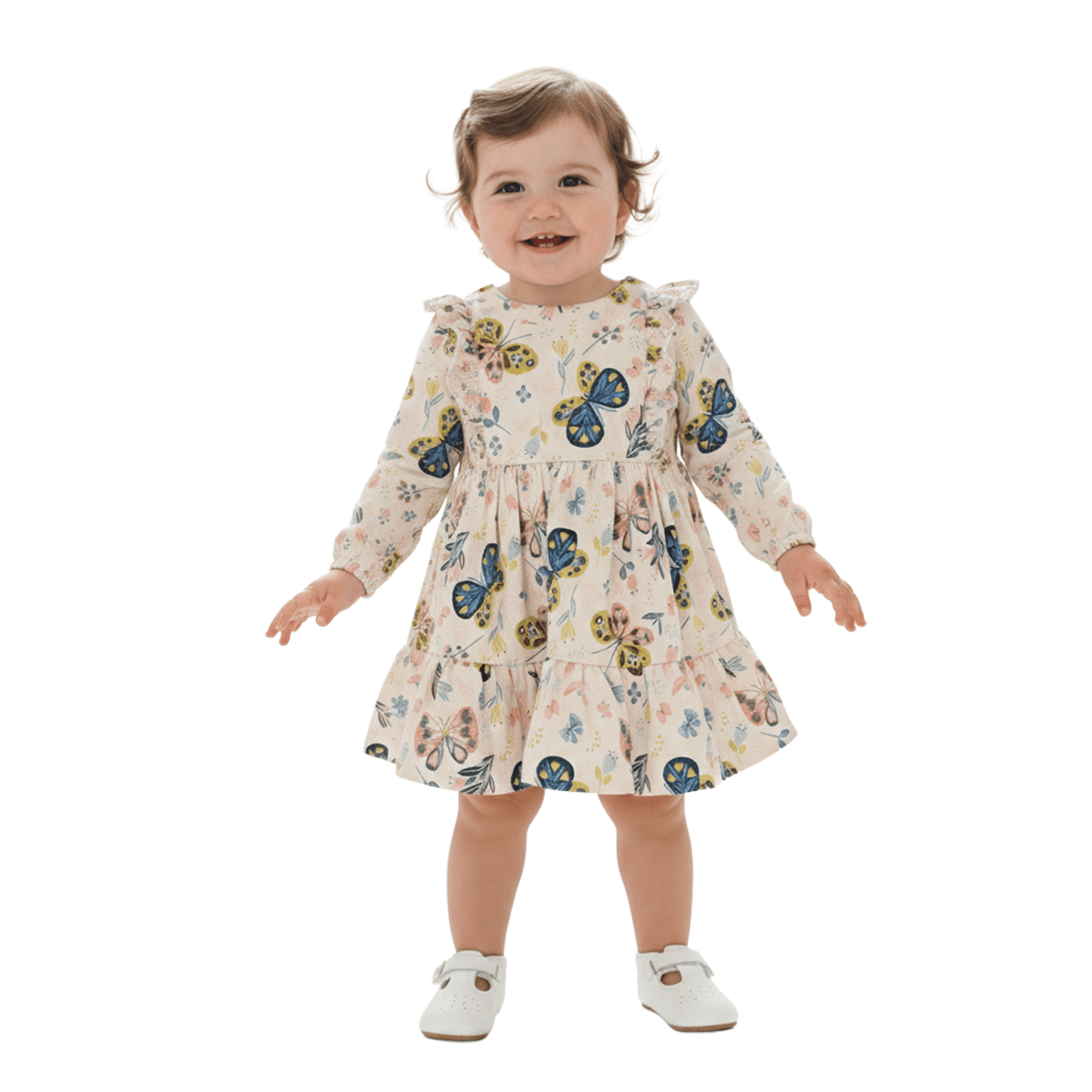Girls' Autumn Outing Dress